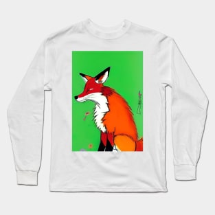 SLY SMILING FOX Long Sleeve T-Shirt